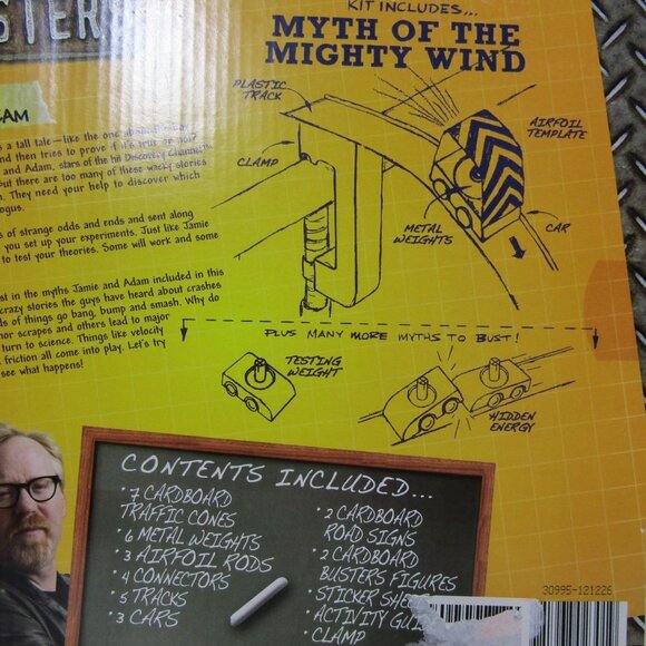 MYTHBUSTERS RARE NIB Crashes & Crack-Ups Toolbox HTF Tests Kit - Picture 4 of 6